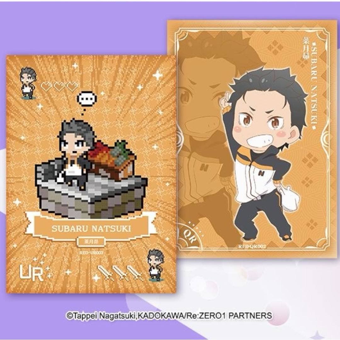Аніме картки Card. Fun — Переродження: Життя в іншому світі з нуля (Re:Zero) 4