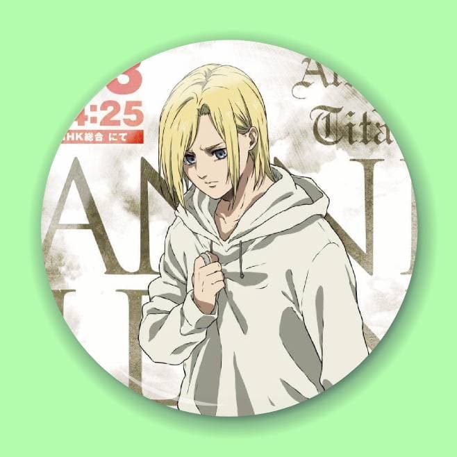 Аніме значок Атака титанів (Attack on Titan) 48, 56 мм, глянець