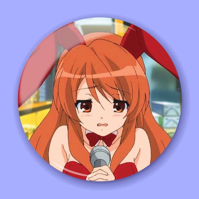 Аніме значок Меланхолія Харухі Судзумії (The Melancholy of Haruhi Suzumiya) 5, 56 мм