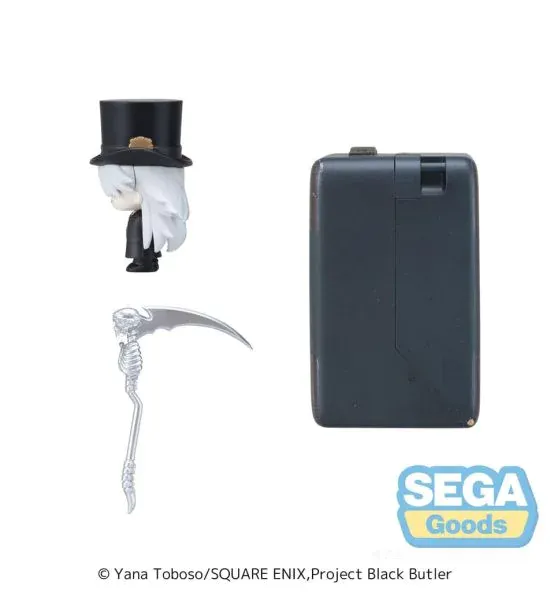 Аніме фігурка Трунар (Undertaker) Petite World Memories Mini Boarding School Arc Sega — Темний дворецький (Black Butler), 8 см 4