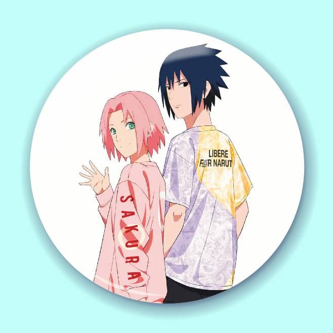 Аніме значок Наруто (Naruto) 83, 56 мм, глянець