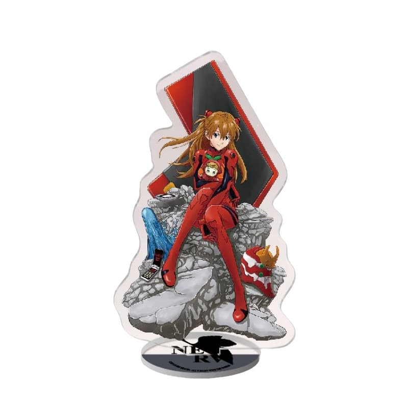 Аніме акриловий стенд Асука Шікінамі Ленґлі (Asuka Shikinami Langley) — Єванґеліон (Evangelion), 15 см