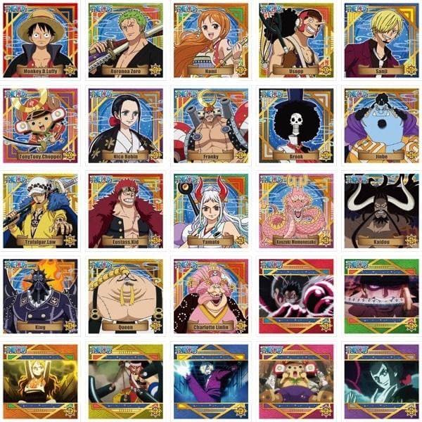 Оригінальні наліпки по аніме One Piece 3