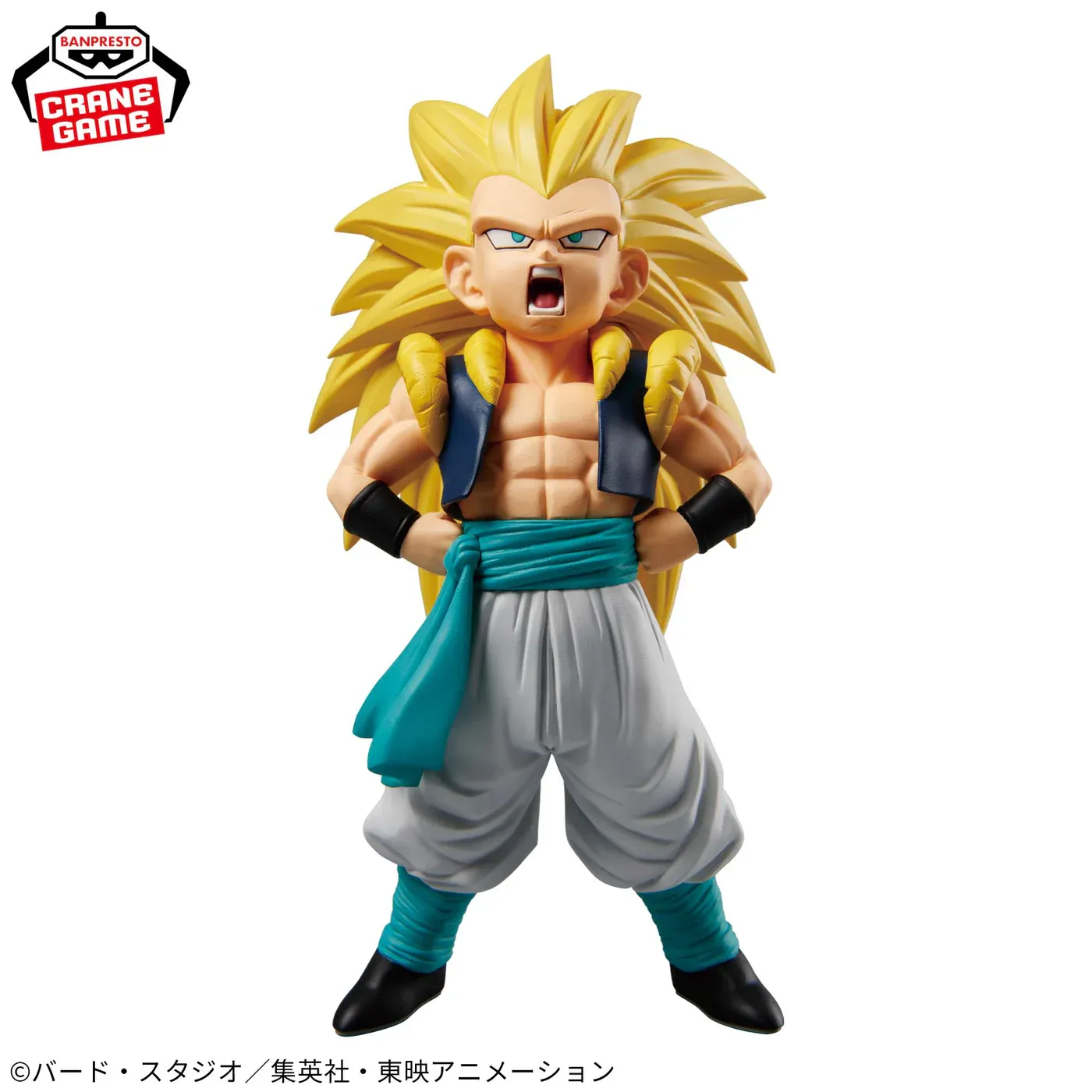 Аніме фігурка Ґотенкс (Gotenks) Super Saiyan 3 Solid Edge Work Banpresto — Яйця дракона (Dragon Ball), 16 см 4