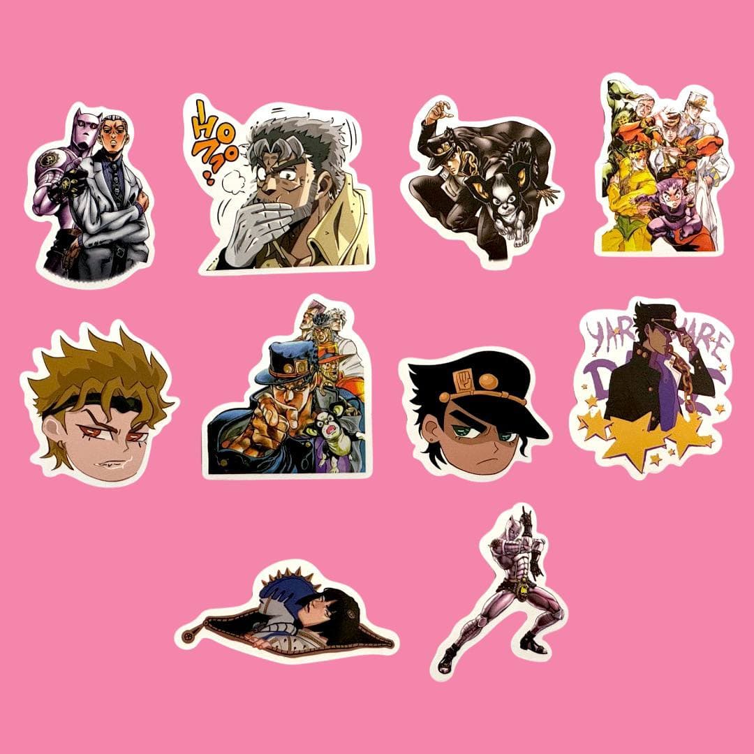 Наліпки по аніме JoJo's Bizarre Adventure