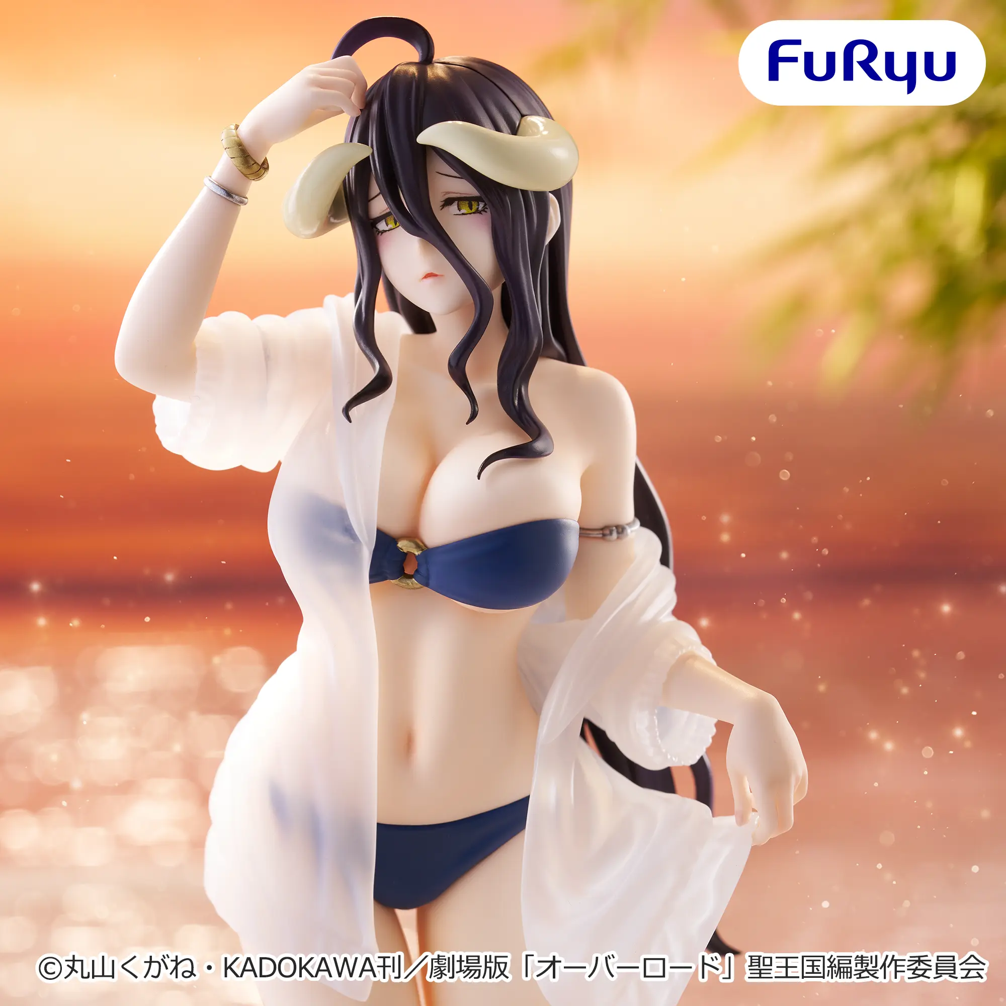 Аніме фігурка Альбедо (Albedo: Aqua Ver.) — Повелитель (Overlord), серія Trio-Try-iT, 20 см, виробник FuRyu 2