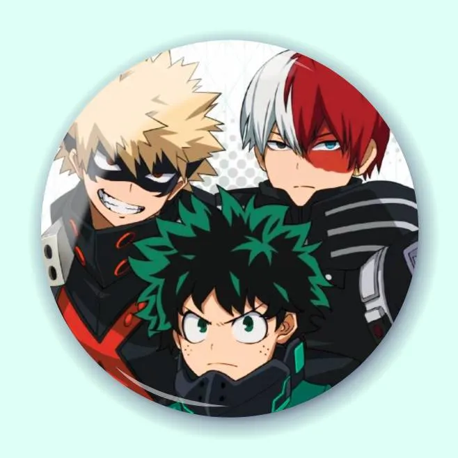 Аніме значок Моя геройська академія (My Hero Academia) 3, 56 мм