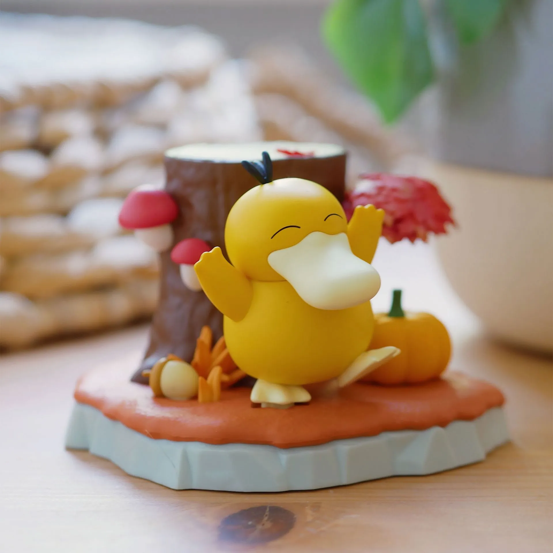 Аніме фігурка Псайдак (Psyduck) — Покемон (Pokemon), серія Langbowang Wilderness Ornaments, 8 см 2
