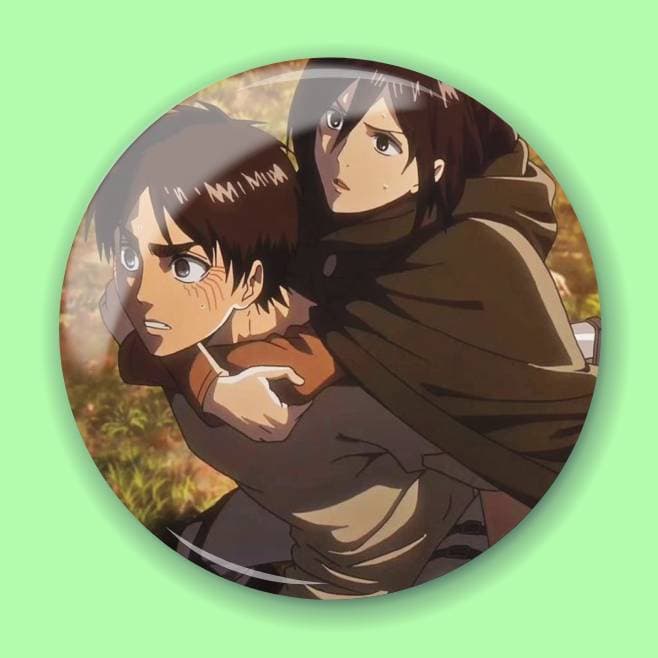 Аніме значок Атака титанів (Attack on Titan) 32, 56 мм