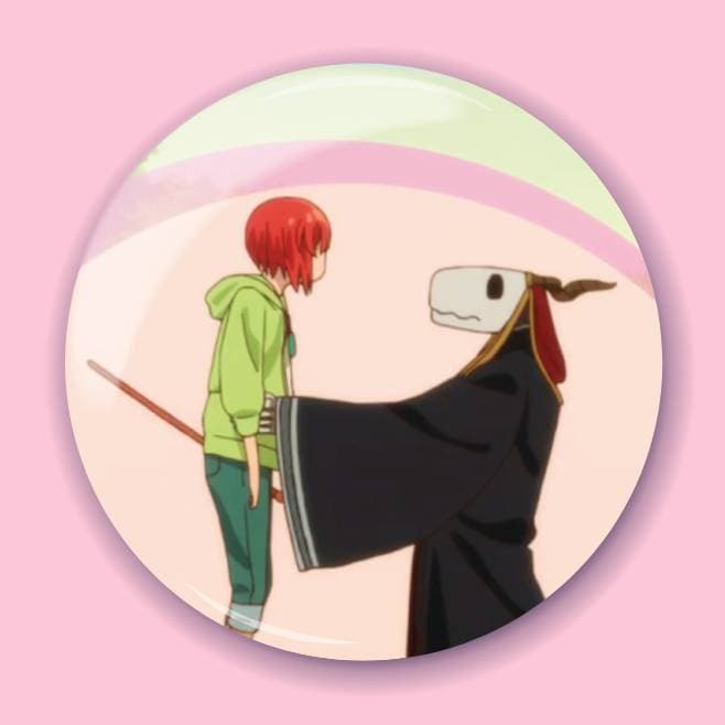 Аніме значок Наречена чаклуна (The Ancient Magus' Bride) 28, 56 мм
