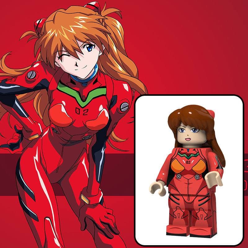 Лего фігурка Asuka Langley Soryu з аніме Evangelion