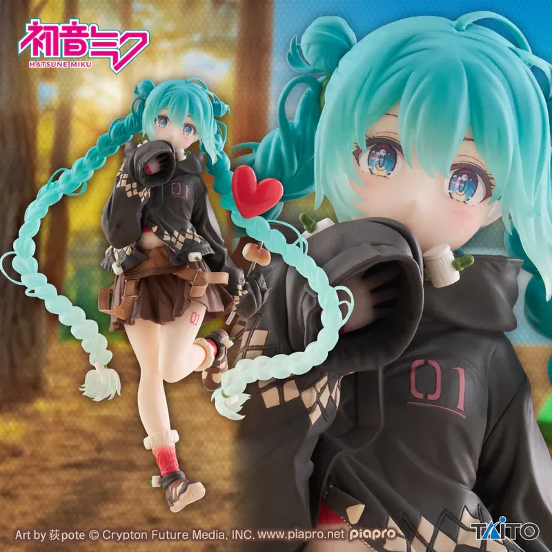 Аніме фігурка Хацуне Міку (Hatsune Miku) — Вокалоїд (Vocaloid), серія Fashion (Outdoor Ver.) Taito, 18 см 7