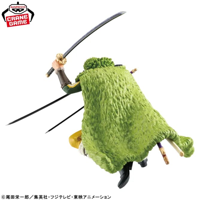 Аніме фігурка Ророноа Зоро (Roronoa Zoro) — Ван Піс (One Piece), серія Cross Posing, 18 см, виробник Banpresto 5