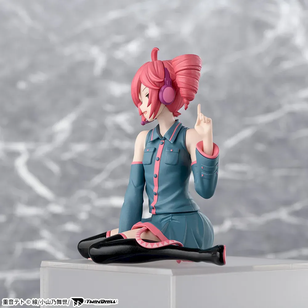 Аніме фігурка Касане Тето (Kasane Teto) — Вокалоїд (Vocaloid), Premium Chokonose Figure Sega, 14 см 6